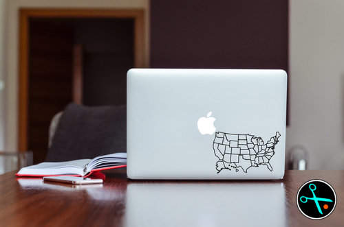 Mini USA Tracker handmade vinyl decal photo 7
