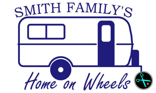 Round Camper HOW Decal handmade vinyl decal photo 2