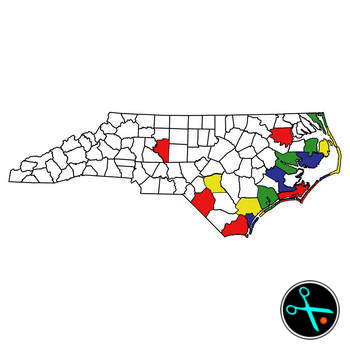 NC Adventure Tracker handmade vinyl decal photo 1
