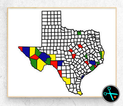 Texas Adventure Tracker handmade vinyl decal photo 5