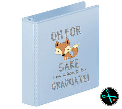 For Fox Sake- Graduating handmade design photo 7