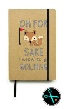 For Fox Sake - Golfing handmade design photo 5
