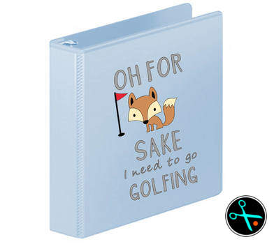 For Fox Sake - Golfing handmade design photo 6