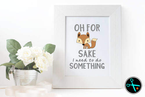 For Fox Sake - Custom handmade design photo 1