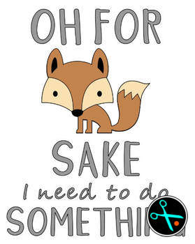 For Fox Sake - Custom handmade design photo 2