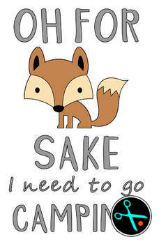 For Fox Sake - Camping handmade design photo 6