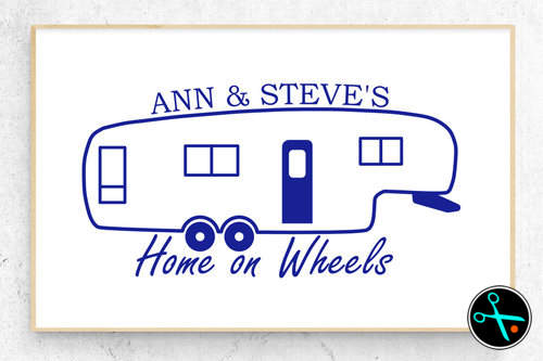 5th Wheel HOW Decal handmade vinyl decal photo 1