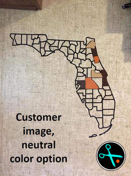Florida Adventure Tracker handmade vinyl decal photo 7