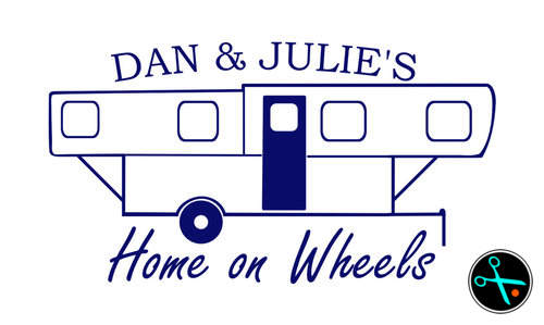 Folding Camper HOW Decal handmade vinyl decal photo 2