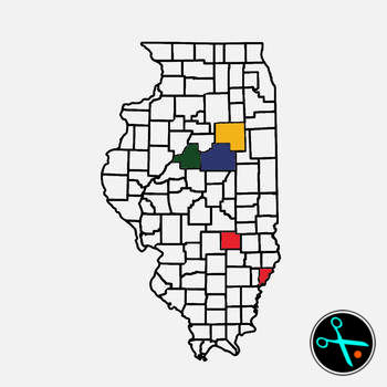 Illinois Adventure Tracker handmade vinyl decal photo 1