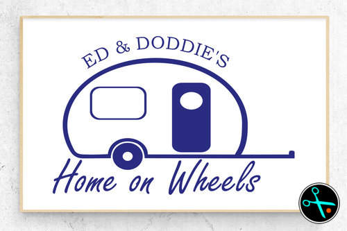 Camper HOW Decal handmade vinyl decal photo 1