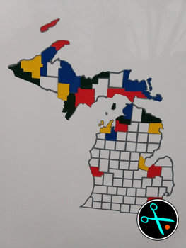 Michigan Adventure Tracker handmade vinyl decal photo 4
