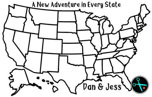 18" USA Adventure Tracker handmade vinyl decal photo 6