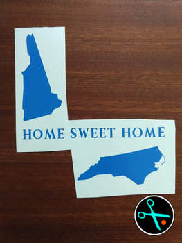 Home Sweet Home Decal handmade design photo 4