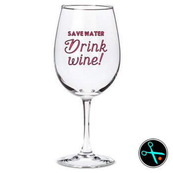 Save Water Decal handmade design photo 1