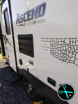 OK Adventure Tracker handmade vinyl decal photo 7