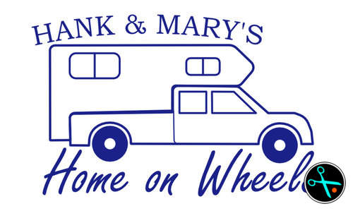 Truck Camper HOW Decal handmade vinyl decal photo 2