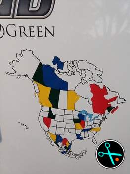 21" North America Tracker handmade vinyl decal photo 2