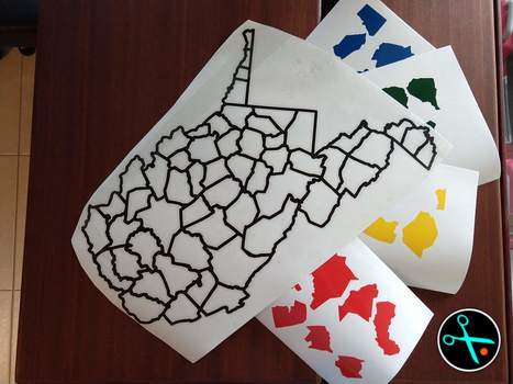 WV Adventure Tracker handmade vinyl decal photo 2