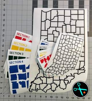 Indiana Adventure Tracker handmade vinyl decal photo 2