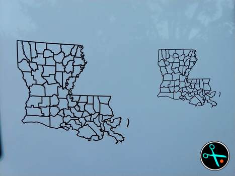 LA Adventure Tracker handmade vinyl decal photo 4