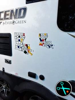 LA Adventure Tracker handmade vinyl decal photo 5
