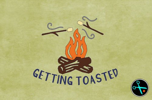 Getting Toasted Decal handmade vinyl decal photo 2