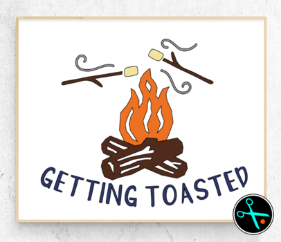 Getting Toasted Decal handmade vinyl decal photo 4