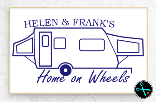 Hybrid Camper HOW Decal handmade vinyl decal photo 2