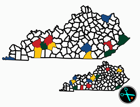 Kentucky Adventure Tracker handmade vinyl decal photo 1