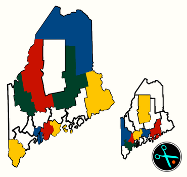 Maine Adventure Tracker handmade vinyl decal photo 1