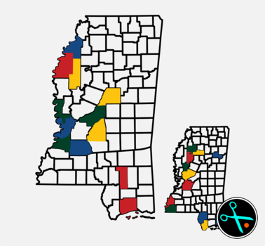Mississippi Adventure Tracker handmade vinyl decal photo 1