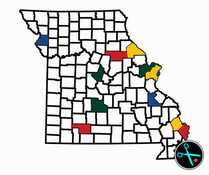 Missouri Adventure Tracker handmade vinyl decal photo 2