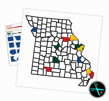 Missouri Adventure Tracker handmade vinyl decal photo 3