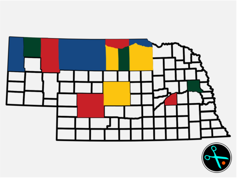 Nebraska Adventure Tracker handmade vinyl decal photo 2