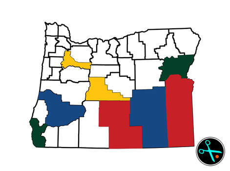 Oregon Adventure Tracker handmade vinyl decal photo 2