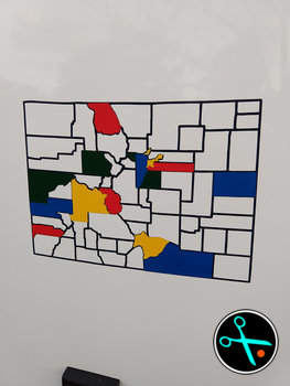 CO Adventure Tracker handmade vinyl decal photo 1