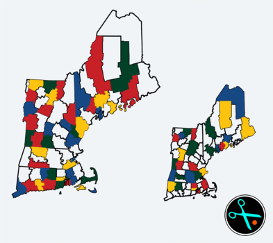 New England Adventure Tracker handmade vinyl decal photo 1