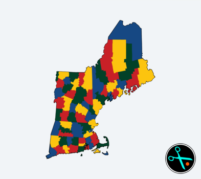 New England Adventure Tracker handmade vinyl decal photo 2